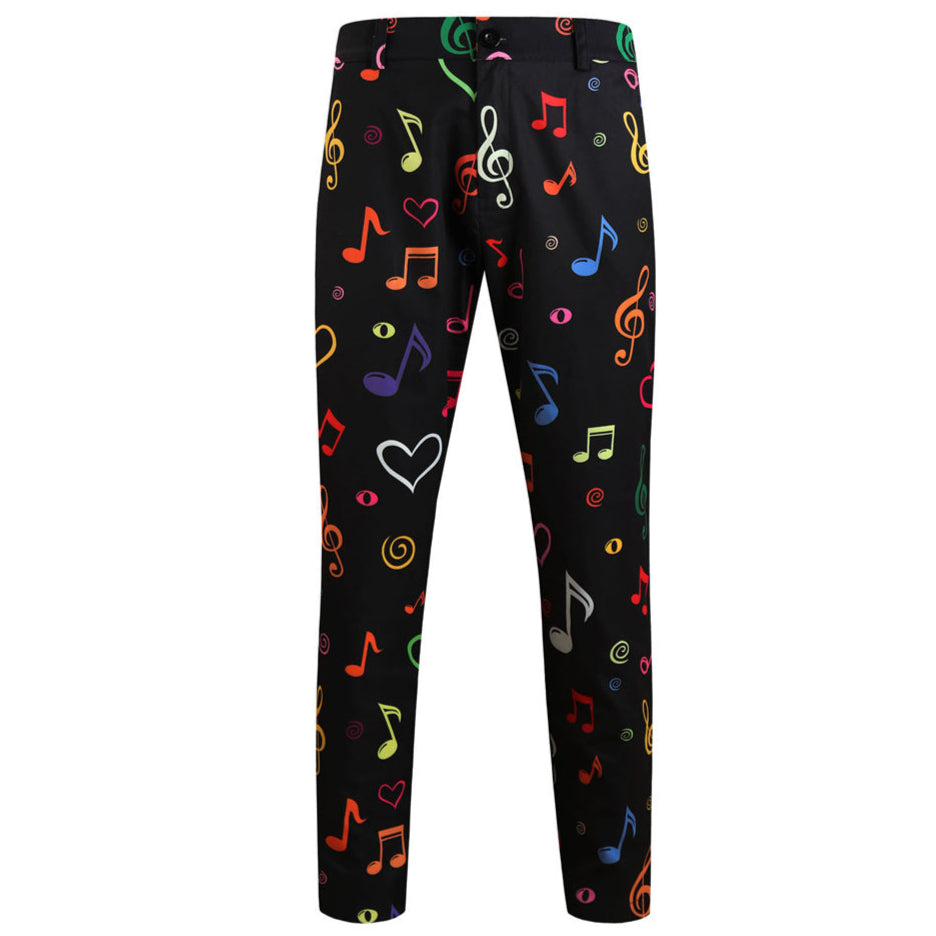 Men's Colorful Printed Suit #2TZ-XX1135 - Suits | Multicolour / M