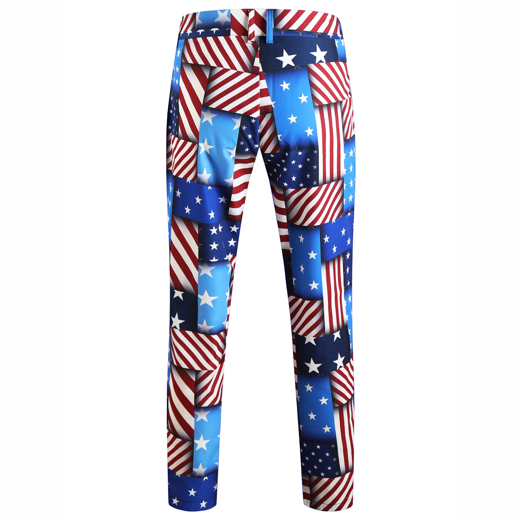 Men's Print Suit #2TZ2524 - | Multicolour / M