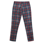 Men’s Check Pants #XK6026 - Pants | Burgundy / S