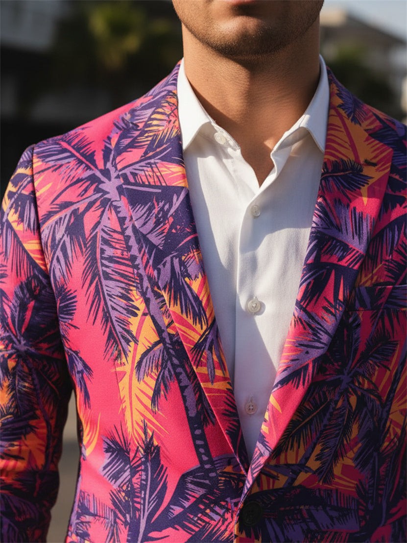 Tropical Palm Suit Set