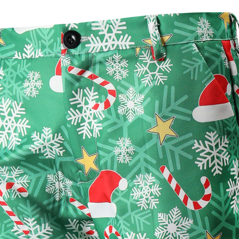 Men's Christmas Printed Suit #2TZ53 - Suits | Multicolour / M