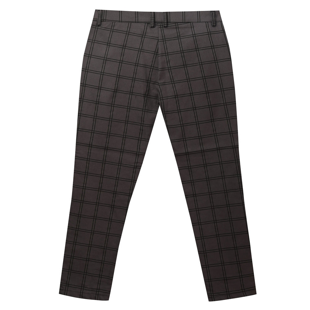 Men’s Classic Plaid Pants #XK6051 - Pants | Gray / S