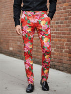 Vibrant Floral Suit Set