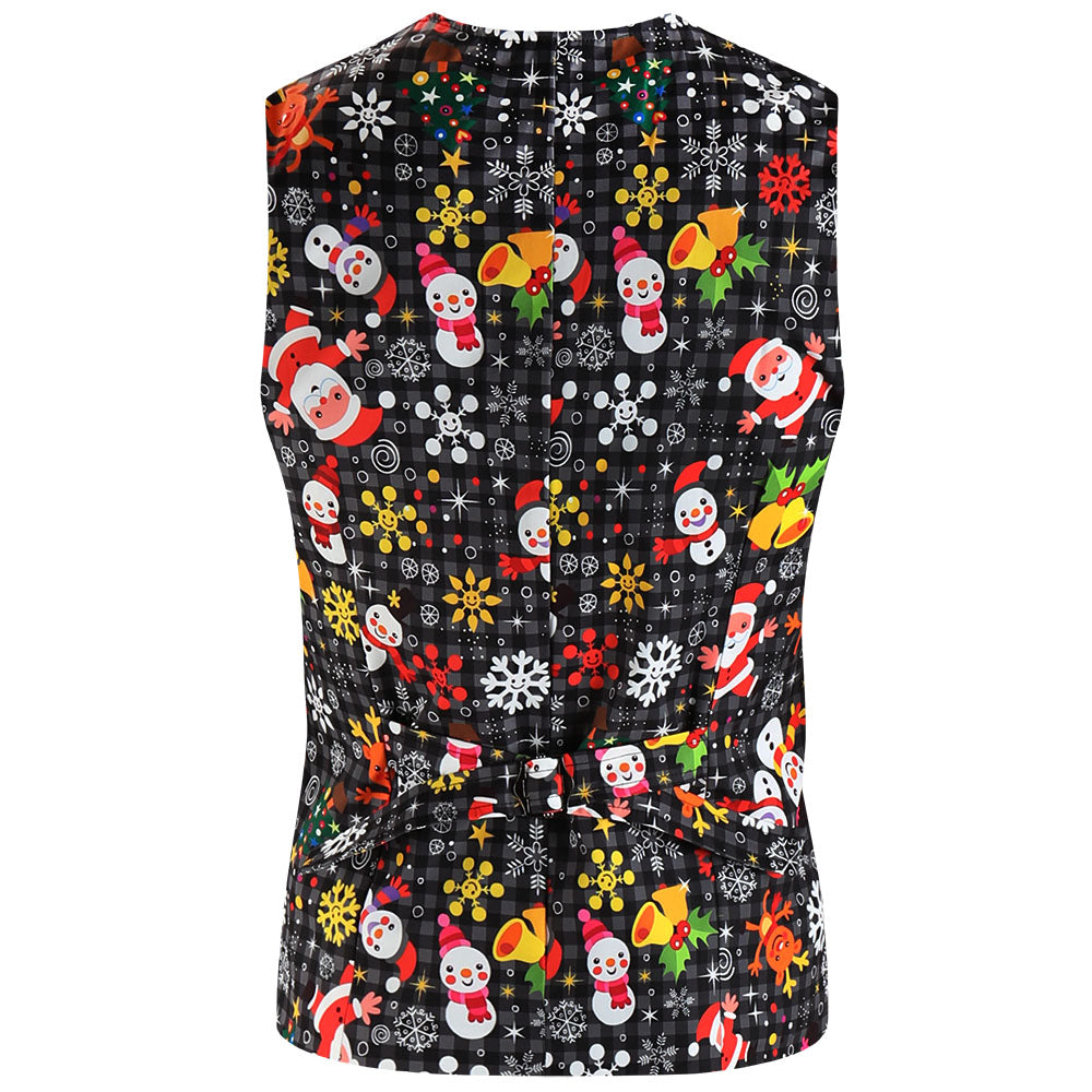 Men's Christmas Three Piece Suit #3TZMK660 - Suits | Multicolour / M