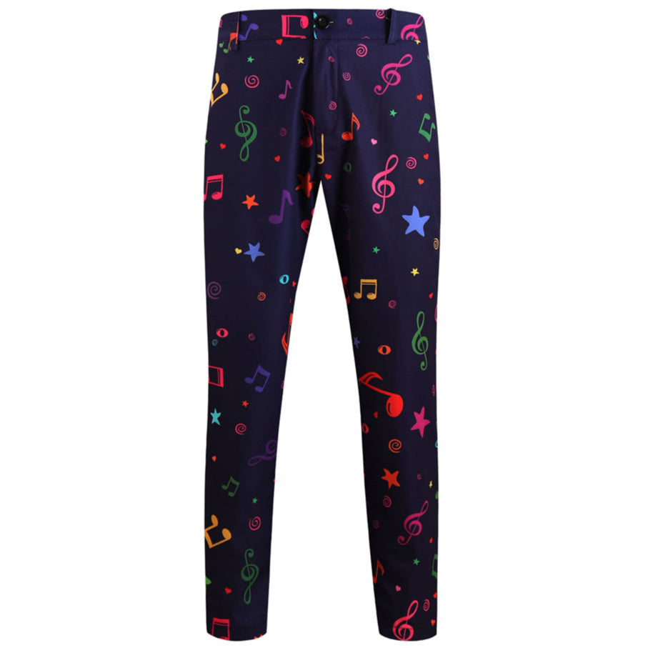 Men's Printed Suit #2TZ-XX1131 - Suits | Multicolour / M