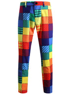 Rainbow Multicolor Casual Trousers - Pants | Rainbow / M