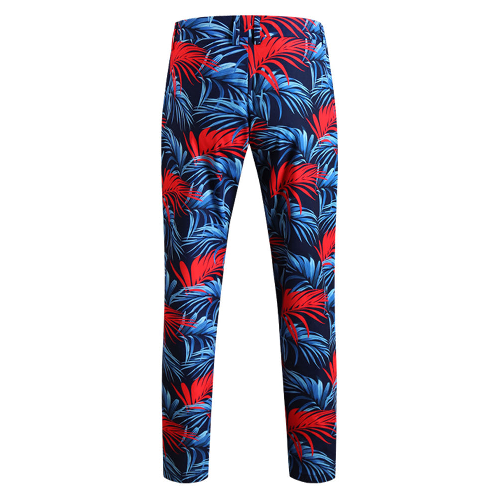 Men's Print Suit #2TZ2504 - Suits | Multicolour / M