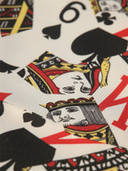 Casino Card Print Suit Set