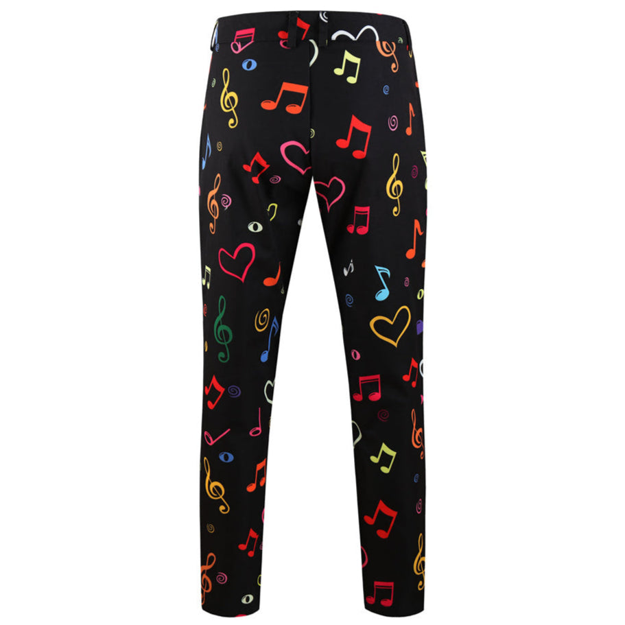 Men's Colorful Printed Suit #2TZ-XX1135 - Suits | Multicolour / M