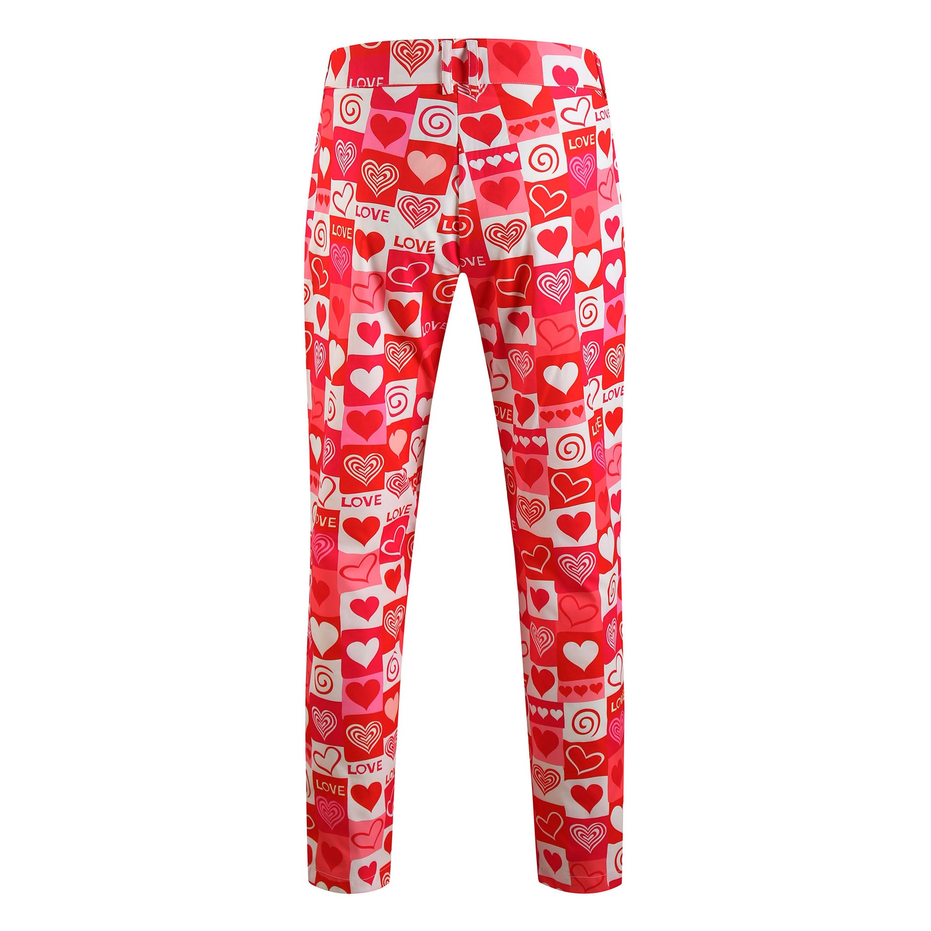 Men's Heart Print Suit #2TZ-XX235 - Suits | Multicolour / M
