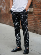 Black Marble Suit Set