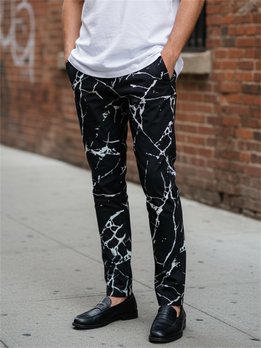 Black Marble Suit Set