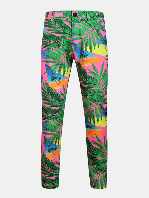 Bold Tropical Print Pants for Men – Stand Out Anywhere