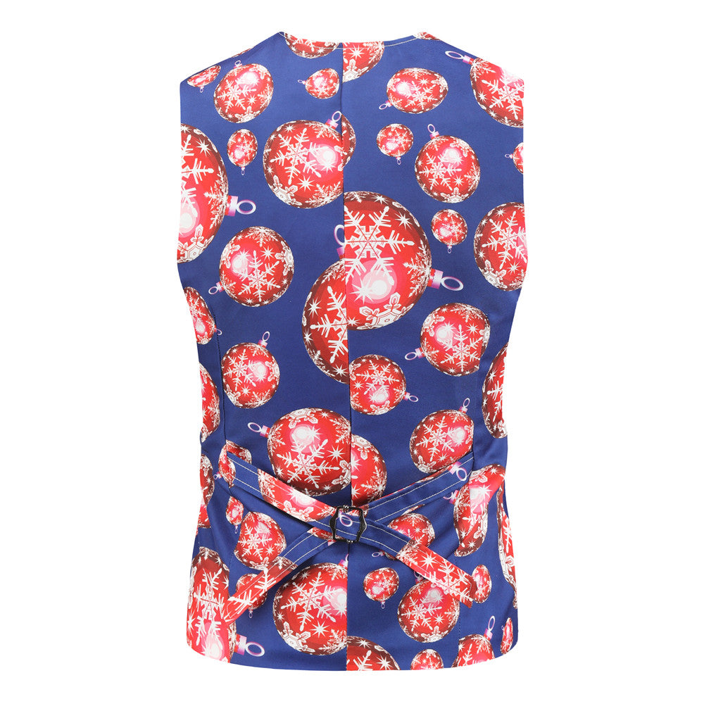 Men's Snowball Three Piece Suit #3TZMK29 - Suits | Multicolour / M