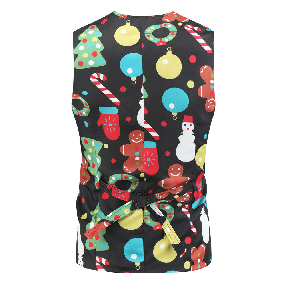 Men's Colorful Three Piece Suit #3TZMK32 - Suits | Multicolour / M
