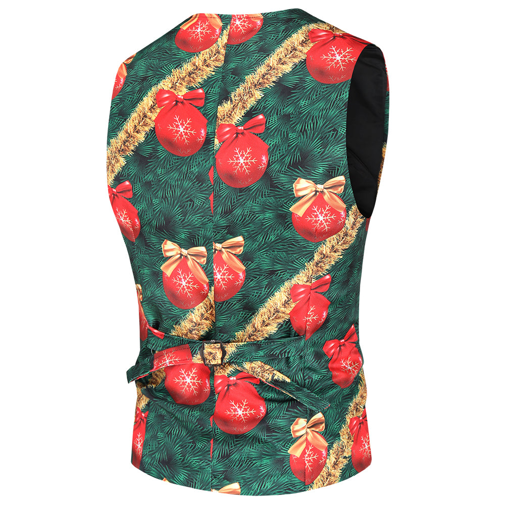 Men's Colorful Printed Vest Suit #2TZMK40 - Suits | Multicolour / M