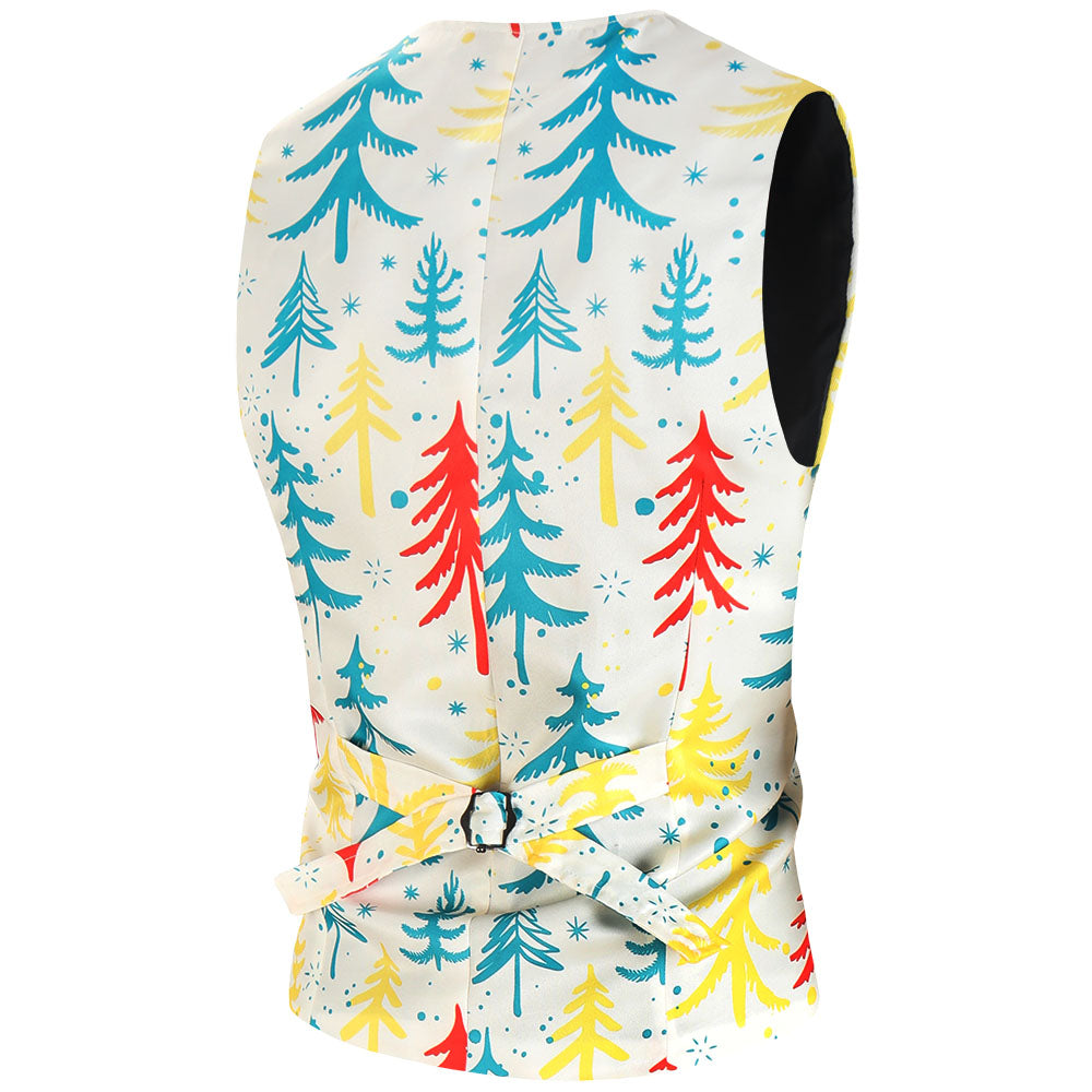 Men's Christmas Tree Vest Suit #2TZMK624 - Suits | Multicolour / M