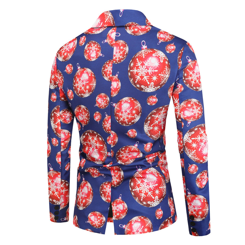 Men's Snowball Three Piece Suit #3TZMK29 - Suits | Multicolour / M