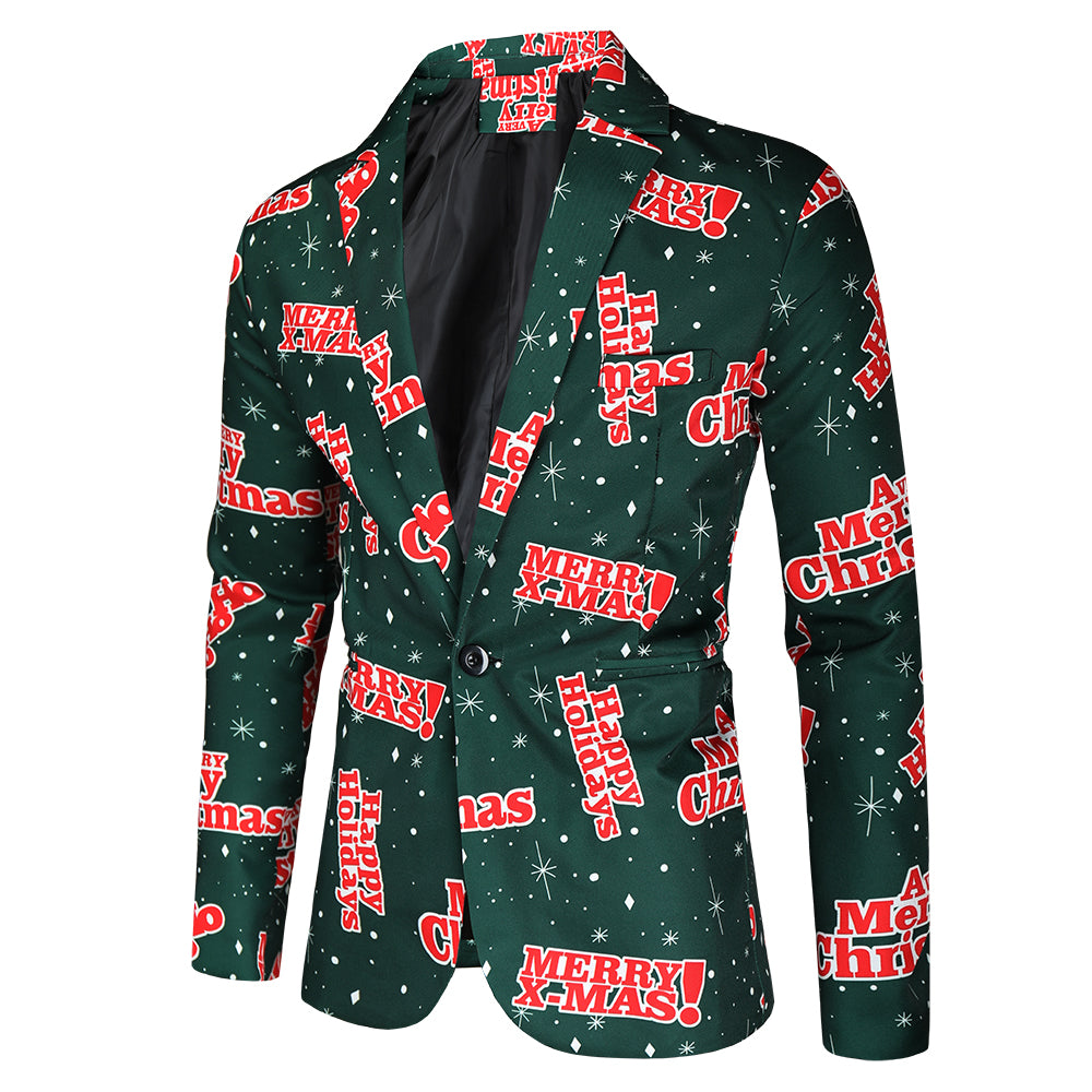 Men's Fashion Printed Suit #2TZ39 - Suits | Multicolour / M