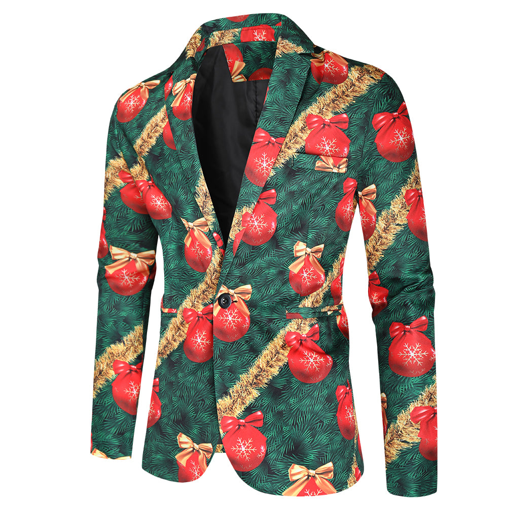 Men's Colorful Three Piece Suit #3TZMK40 - Suits | Multicolour / M
