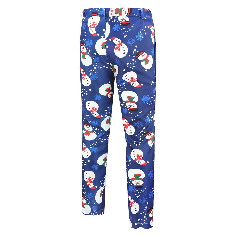 Men's Christmas Print Suit #2TZ23 - Suits | Multicolour / M