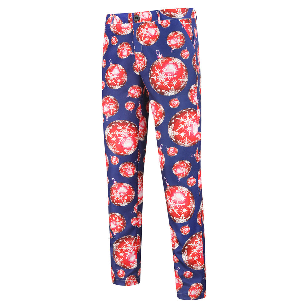 Men's Snowball Three Piece Suit #3TZMK29 - Suits | Multicolour / M