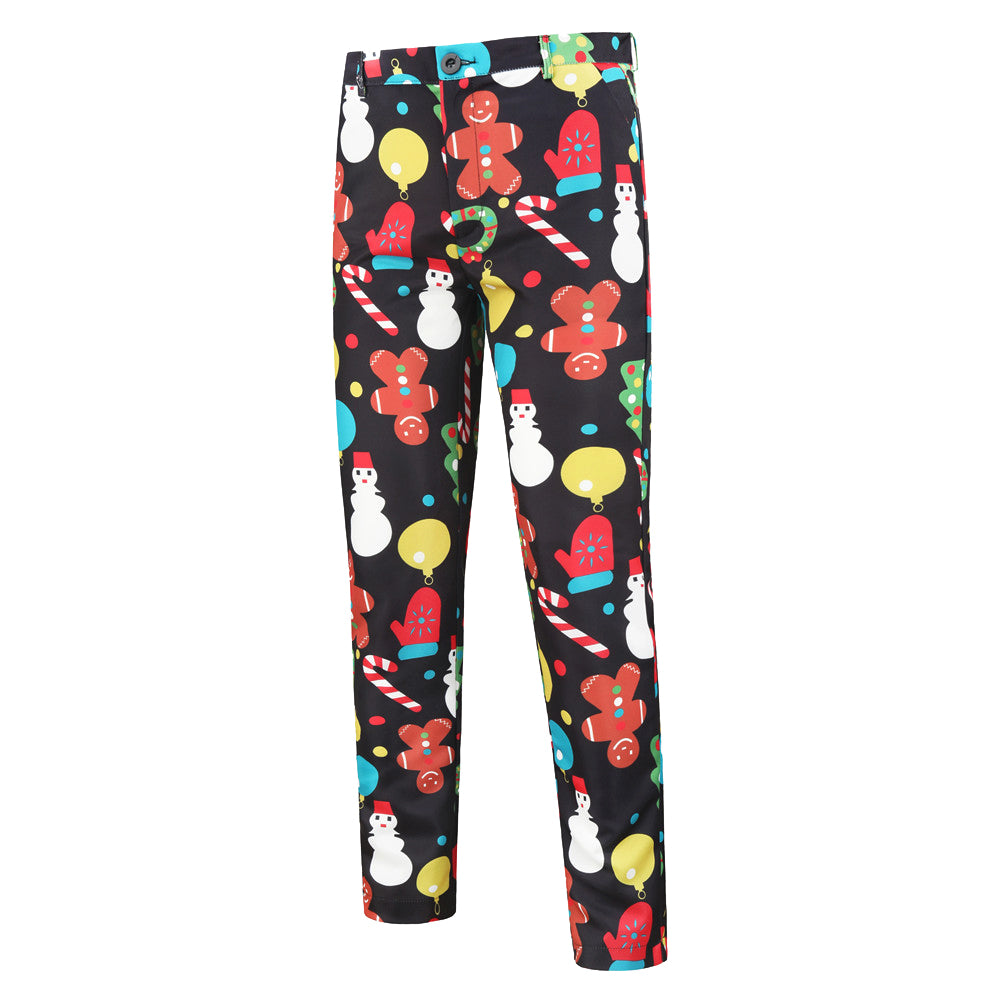 Men's Colorful Three Piece Suit #3TZMK32 - Suits | Multicolour / M
