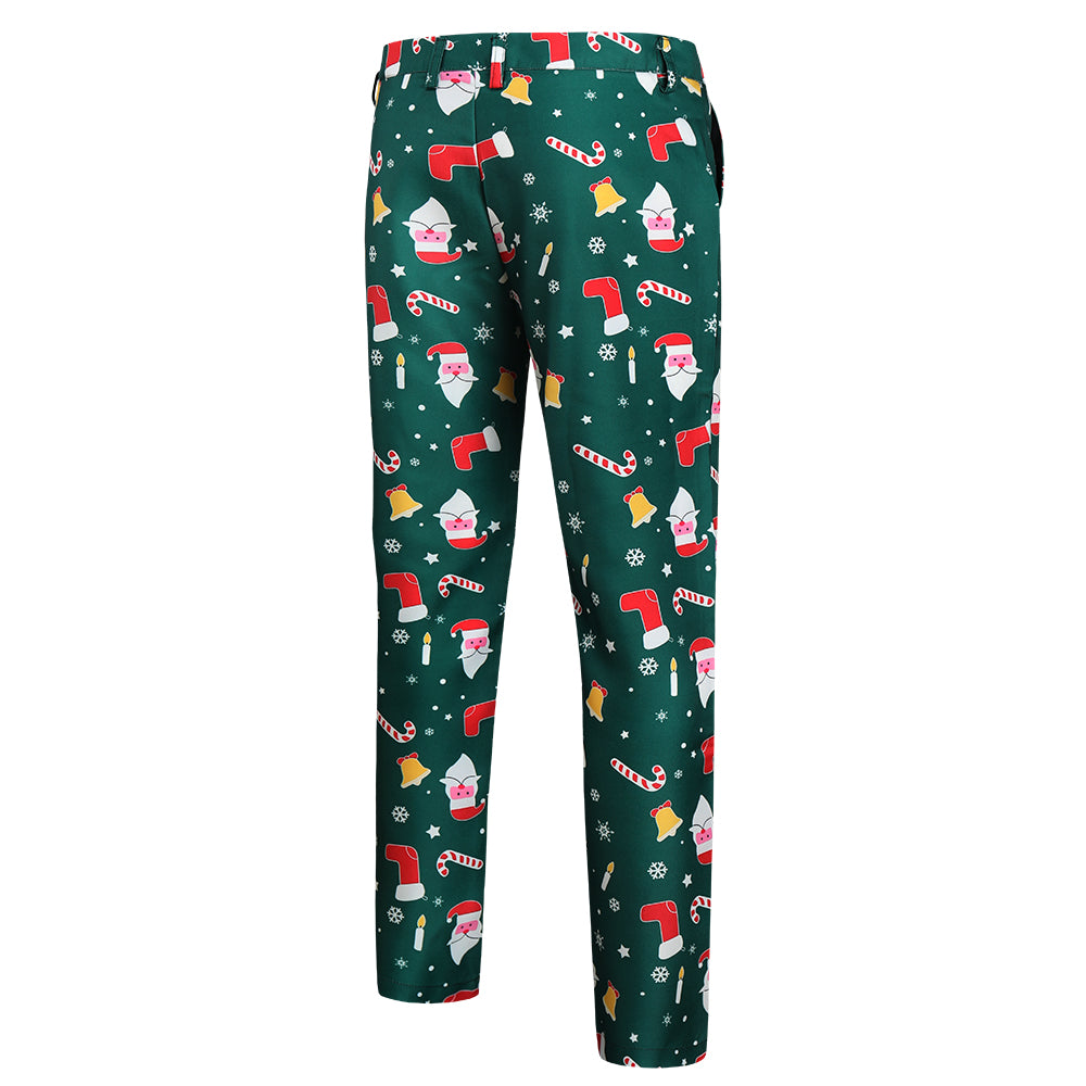 Men's Christmas Print Suit #2TZ38 - Suits | Multicolour / M