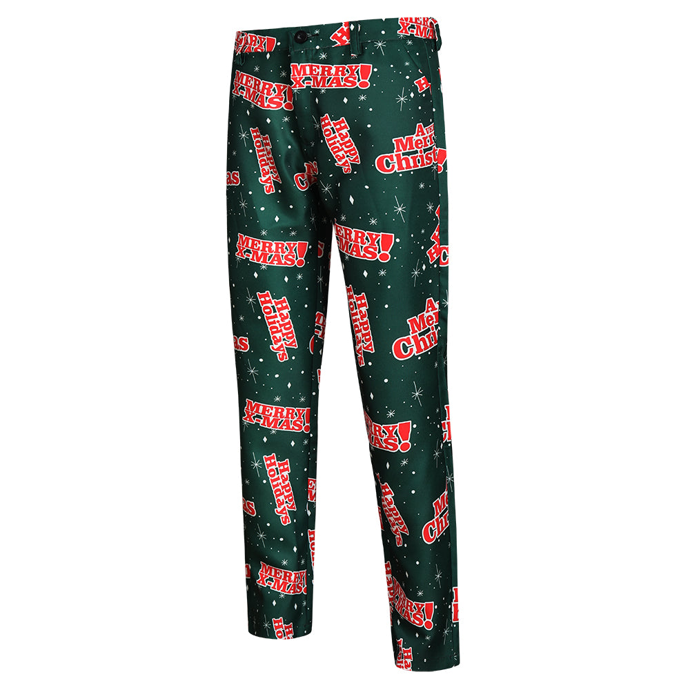 Men's Fashion Printed Suit #2TZ39 - Suits | Multicolour / M