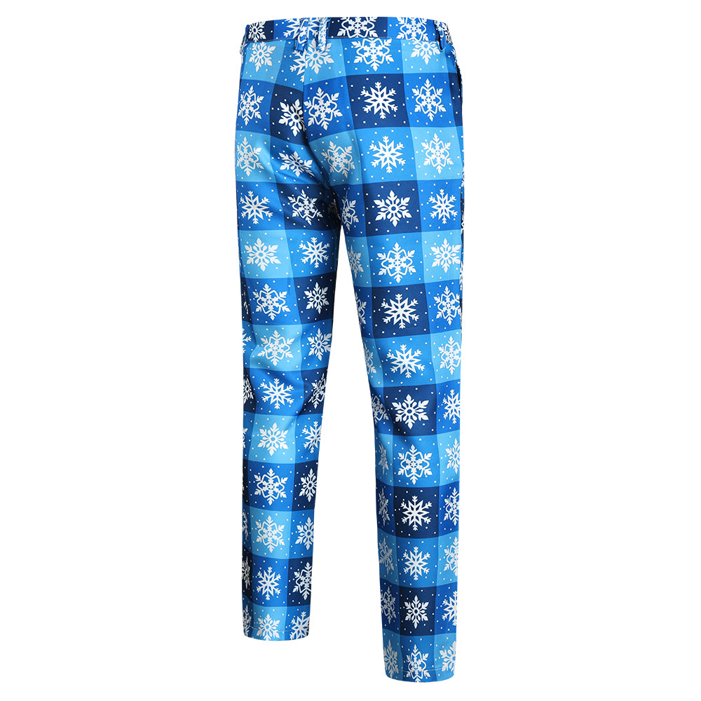 Men's Snowflake Plaid Suit #2TZ42 - Suits | Multicolour / M