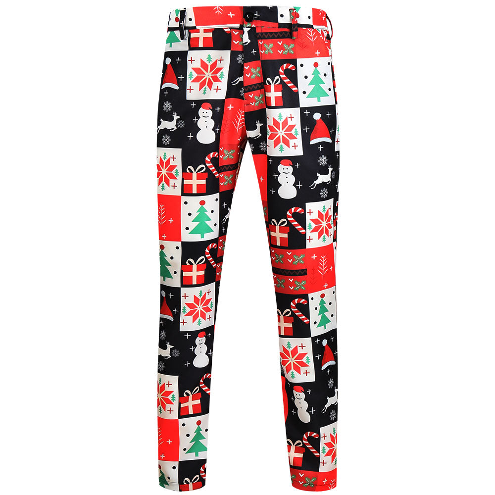 Men's Stylish Three Piece Suit #3TZMK622 - Suits | Multicolour / M