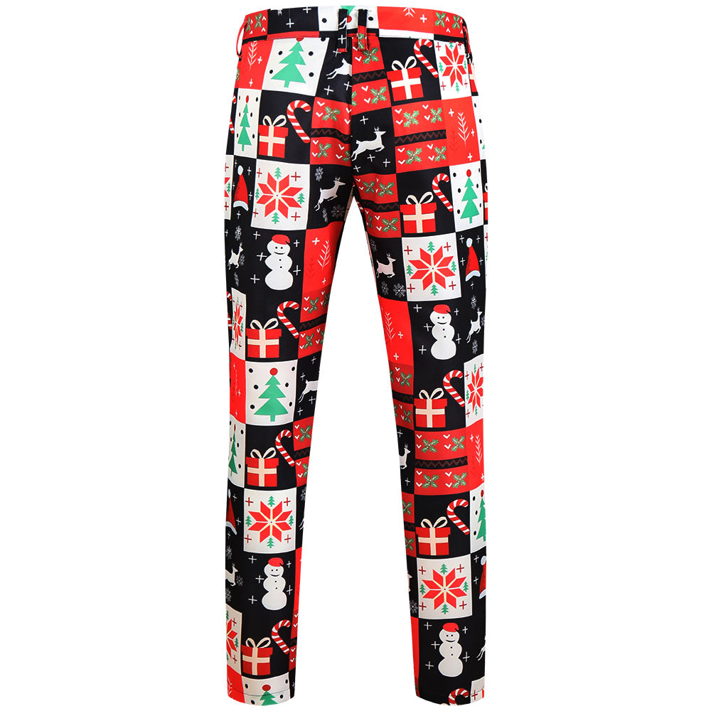 Men's Stylish Three Piece Suit #3TZMK622 - Suits | Multicolour / M