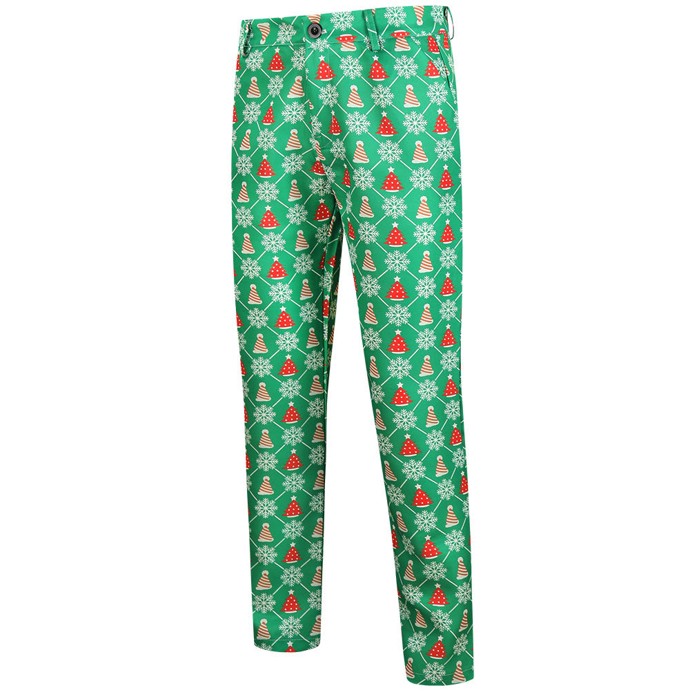 Men's Christmas Vest Suit #2TZMK623 - Suits | Multicolour / M