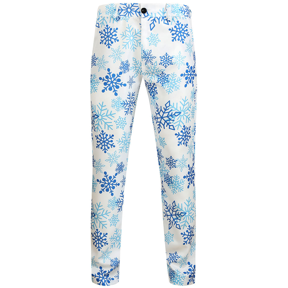 Men's Fresh Snowflake Suit #2TZ626 - Suits | Blue / M