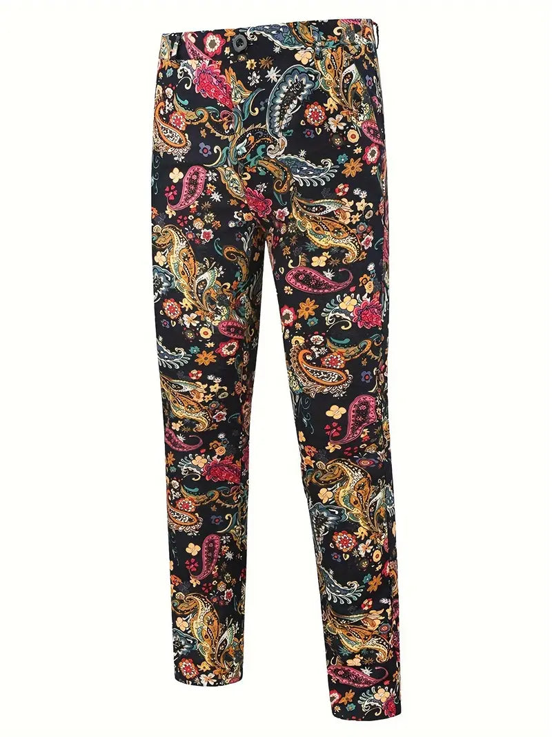 Men's Colorful Print Suit #25061130 - Suits | Multicolour / XS