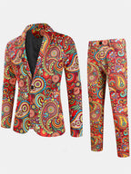 Paisley Party Suit Set – Bold Statement Look