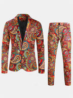 Paisley Party Suit Set – Bold Statement Look