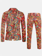 Paisley Party Suit Set – Bold Statement Look