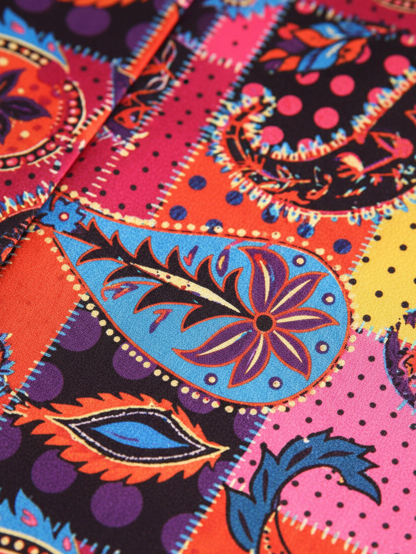 Paisley Patchwork Suit Set