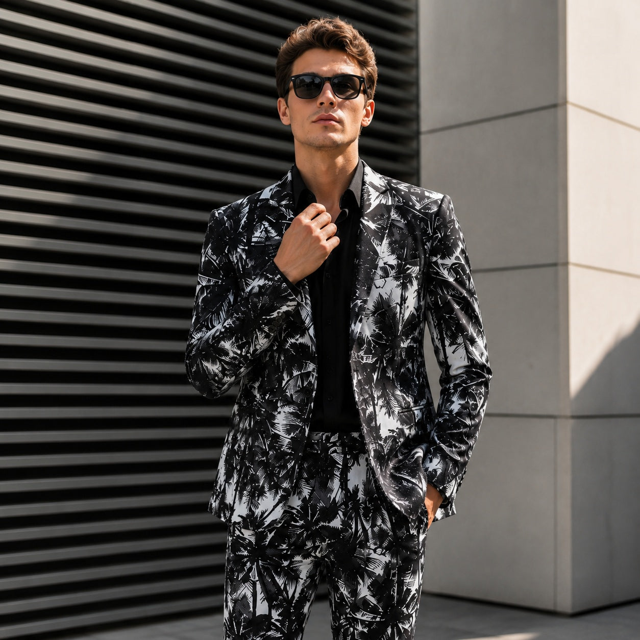 Tropical Palm Suit Set